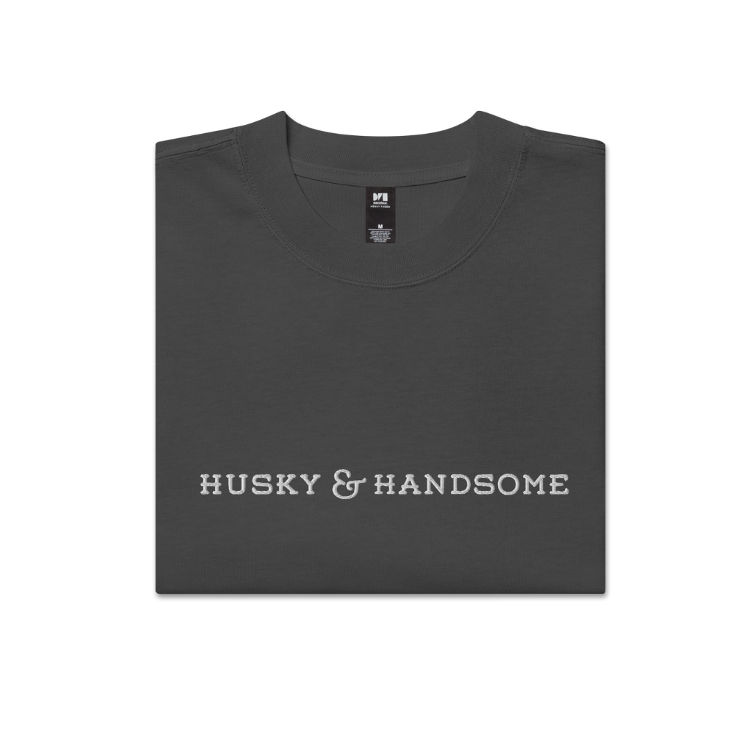 THE FADED HUSKY & HANDSOME TEE - DARK