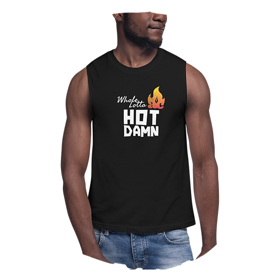 THE HOT DAMN MUSCLE TEE