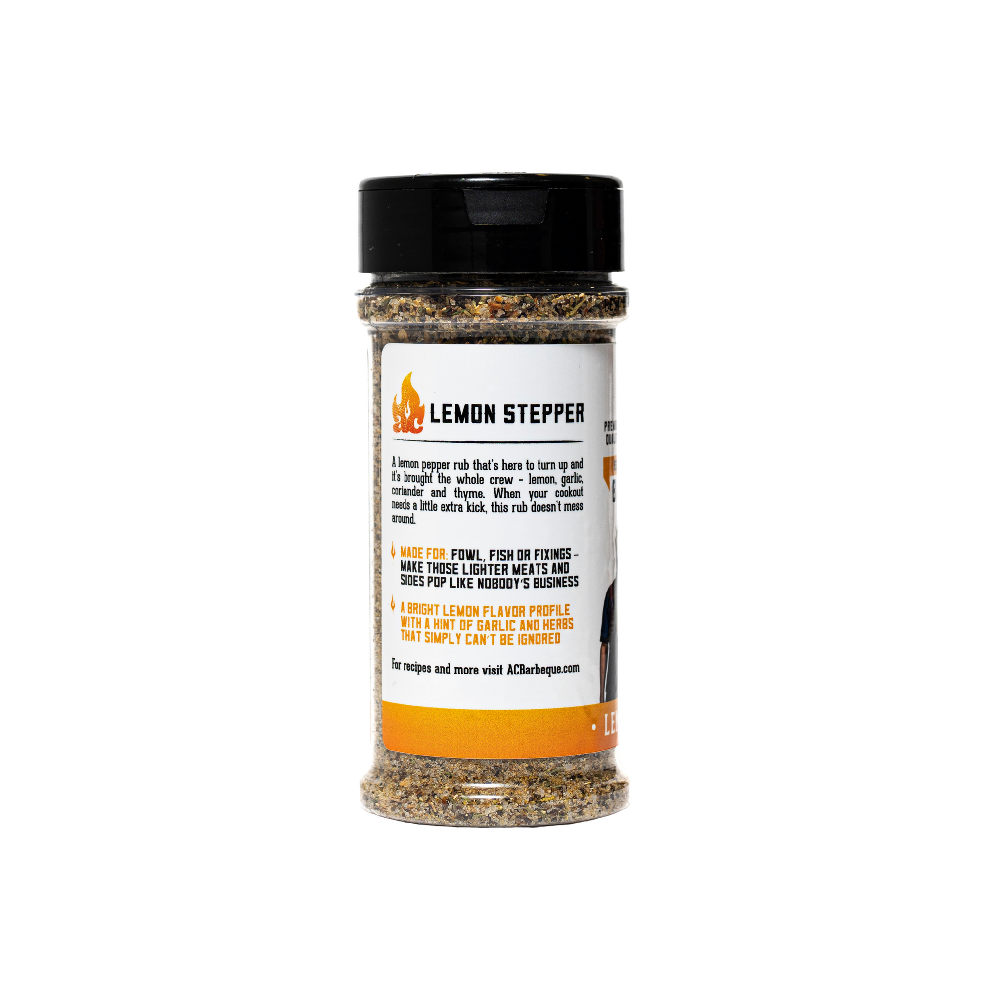Lemon Stepper Seasoning Rub Description