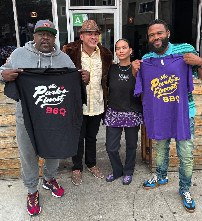 Anthony and Cedric with The Park's Finest BBQ