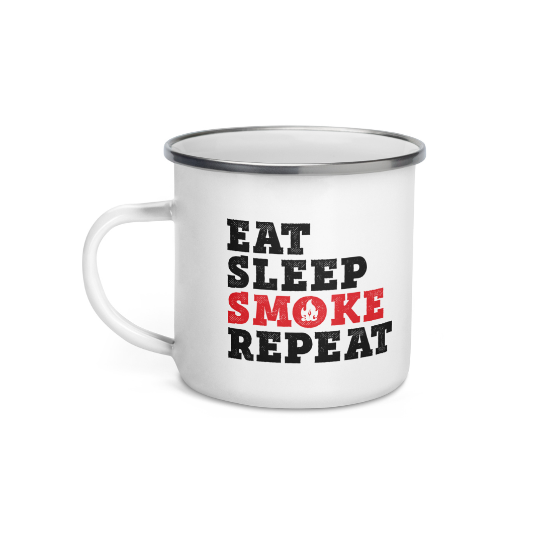 EAT SLEEP SMOKE REPEAT MUG