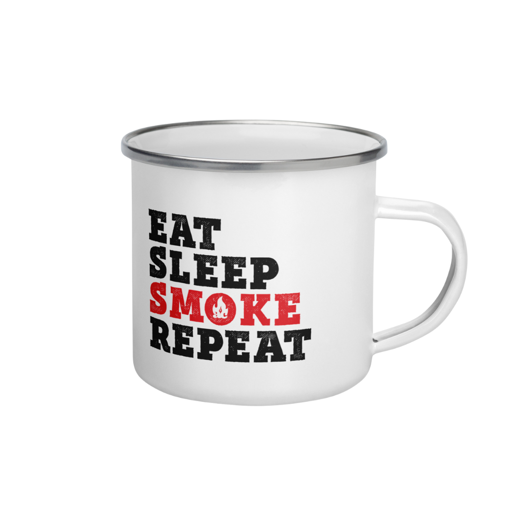 EAT SLEEP SMOKE REPEAT MUG