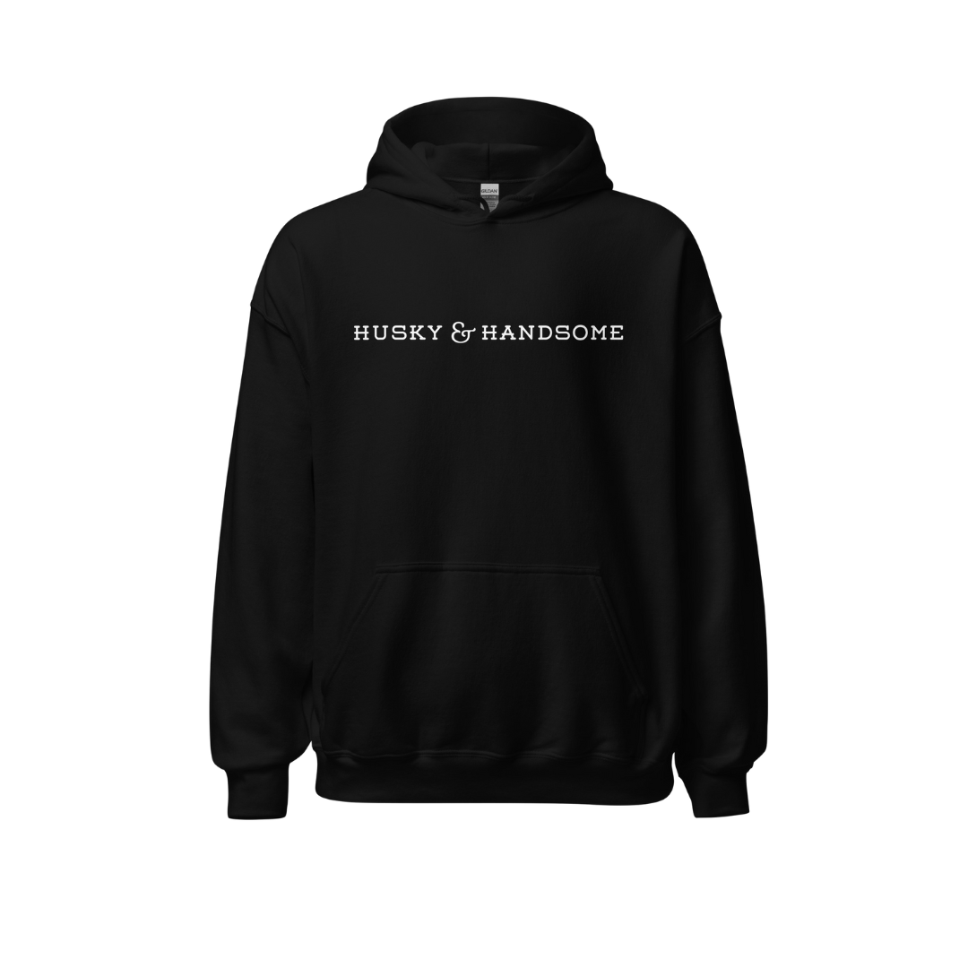 THE HUSKY & HANDSOME HOODIE - DARK COLORS