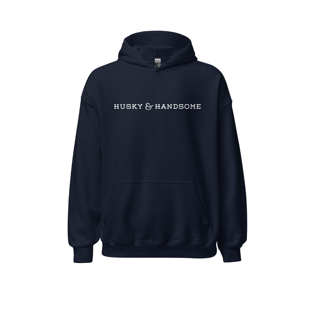 THE HUSKY & HANDSOME HOODIE - DARK COLORS