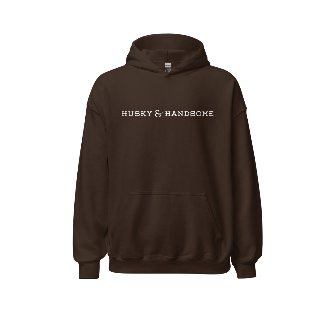 THE HUSKY & HANDSOME HOODIE - DARK COLORS