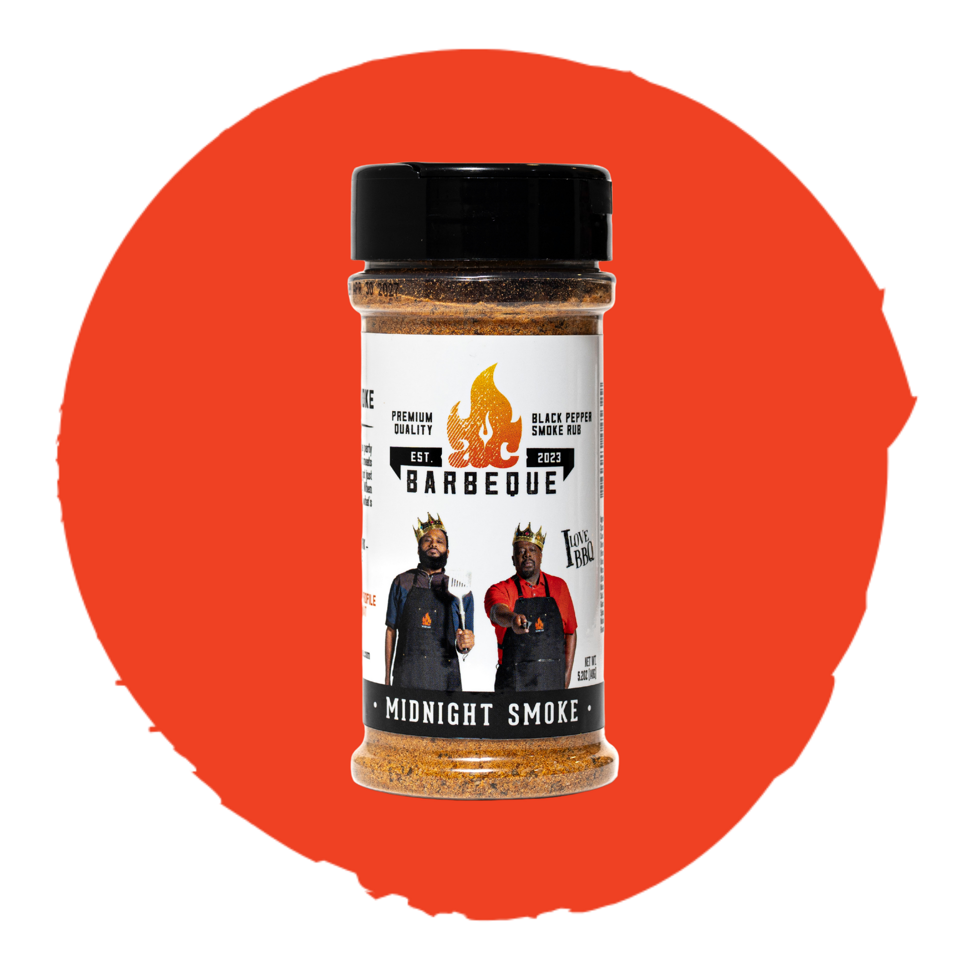 Midnight Smoke Seasoning Rub front cover